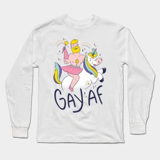 Gay AF Long Sleeve T-Shirt